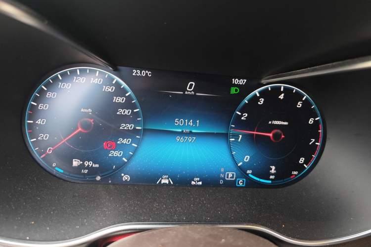 Used Mercedes-Benz GLC 2021 GLC 300 L 4MATIC Dynamic Model Instrument Cluster
