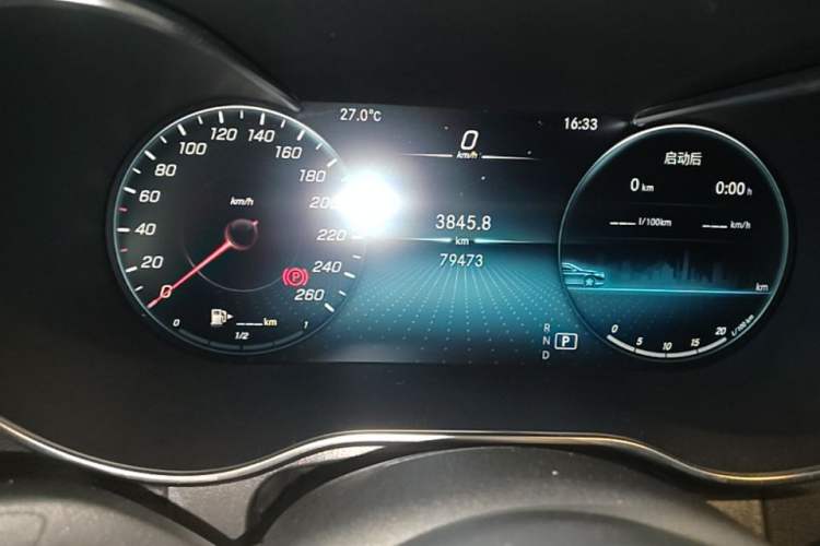Used Mercedes-Benz GLC 2021 GLC 260 L 4MATIC Luxury Model Instrument Cluster