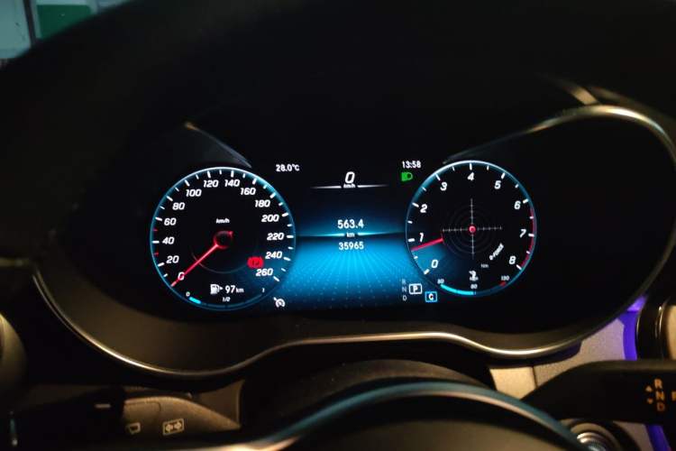 Used Mercedes-Benz GLC 2021 GLC 260 L 4MATIC Luxury Model Instrument Cluster