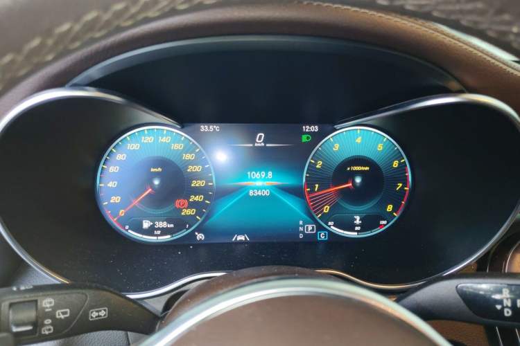 Used Mercedes-Benz GLC 2021 GLC 300 L 4MATIC Dynamic Model Instrument Cluster
