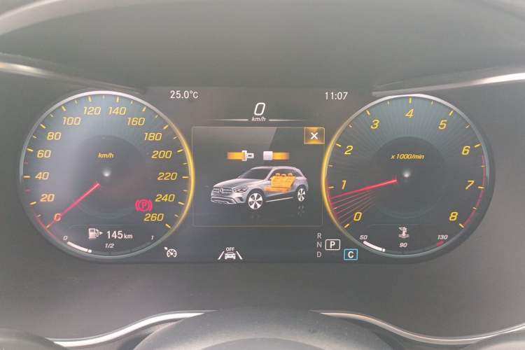 Used Mercedes-Benz GLC 2021 GLC 300 L 4MATIC Dynamic Model Instrument Cluster