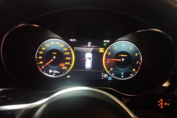 Used Mercedes-Benz GLC 2021 GLC 260 L 4MATIC Luxury Model Instrument Cluster