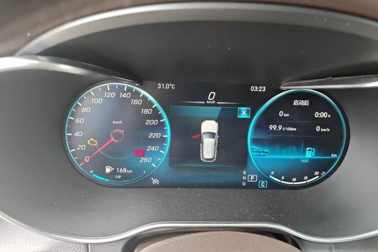 Used Mercedes-Benz GLC 2021 GLC 260 L 4MATIC Luxury Model Instrument Cluster