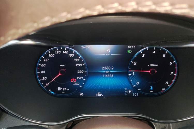 Used Mercedes-Benz GLC 2021 GLC 300 L 4MATIC Dynamic Model Instrument Cluster