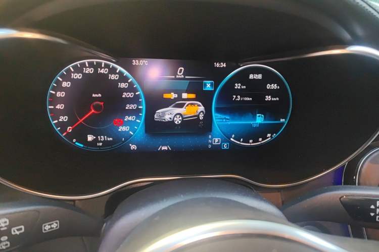 Used Mercedes-Benz GLC 2021 GLC 300 L 4MATIC Dynamic Model Instrument Cluster