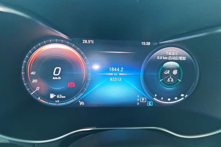 Used Mercedes-Benz GLC 2021 GLC 260 L 4MATIC Luxury Model Instrument Cluster