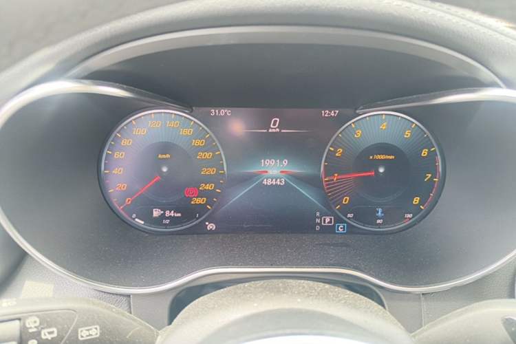 Used Mercedes-Benz GLC 2021 GLC 260 L 4MATIC Luxury Model Instrument Cluster