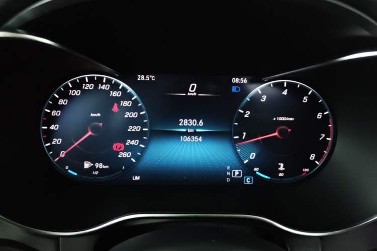Used Mercedes-Benz GLC 2021 GLC 260 L 4MATIC Luxury Model Instrument Cluster