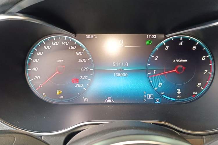 Used Mercedes-Benz GLC 2021 GLC 300 L 4MATIC Dynamic Model Instrument Cluster