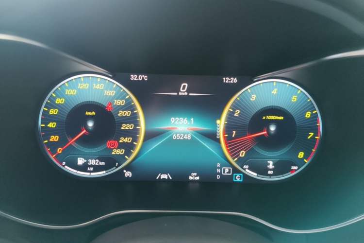 Used Mercedes-Benz GLC 2021 GLC 300 L 4MATIC Dynamic Model Instrument Cluster