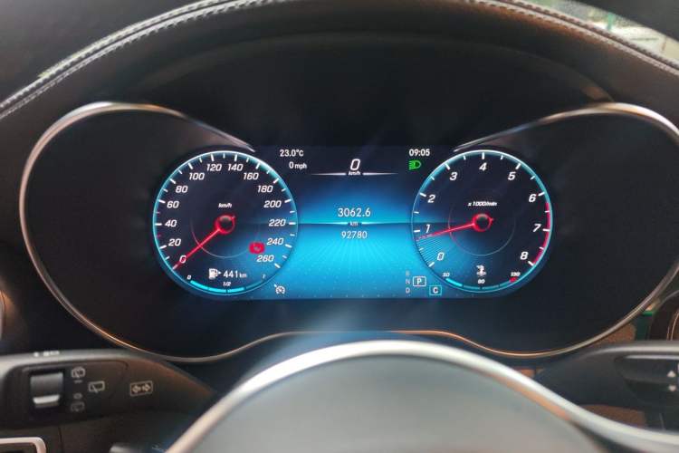 Used Mercedes-Benz GLC 2021 GLC 260 L 4MATIC Luxury Model Instrument Cluster