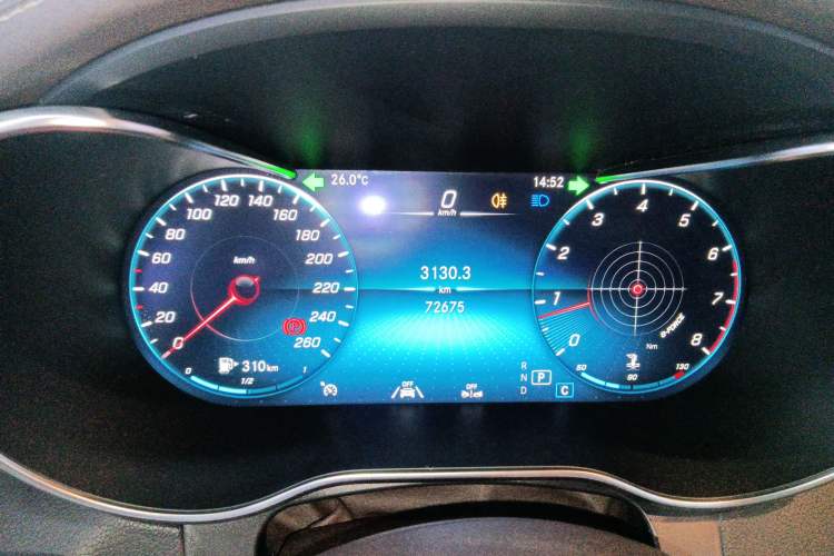 Used Mercedes-Benz GLC 2021 GLC 300 L 4MATIC Dynamic Model Instrument Cluster
