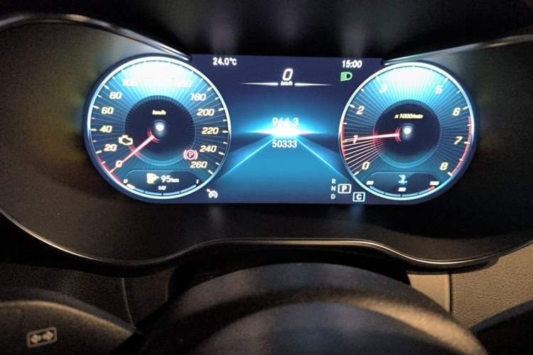 Used Mercedes-Benz GLC 2021 GLC 260 L 4MATIC Luxury Model Instrument Cluster
