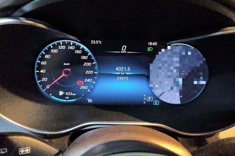 Used Mercedes-Benz GLC 2021 GLC 260 L 4MATIC Luxury Model Instrument Cluster