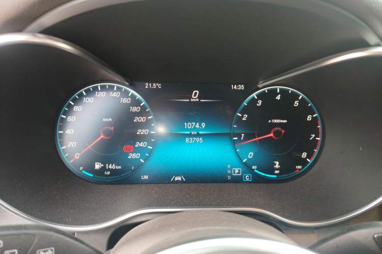 Used Mercedes-Benz GLC 2021 GLC 300 L 4MATIC Dynamic Model Instrument Cluster