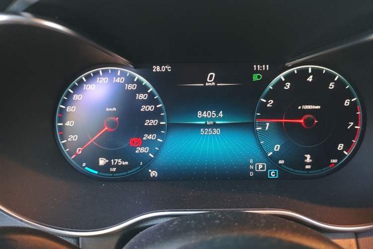 Used Mercedes-Benz GLC 2021 GLC 260 L 4MATIC Luxury Model Instrument Cluster