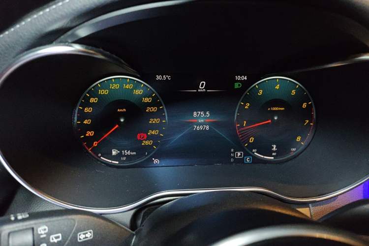 Used Mercedes-Benz GLC 2021 GLC 260 L 4MATIC Luxury Model Instrument Cluster