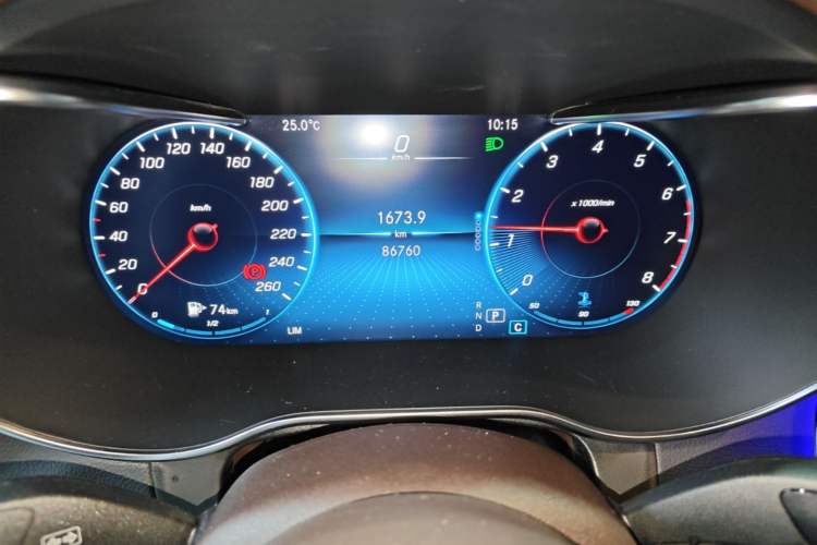 Used Mercedes-Benz GLC 2021 GLC 260 L 4MATIC Luxury Model Instrument Cluster