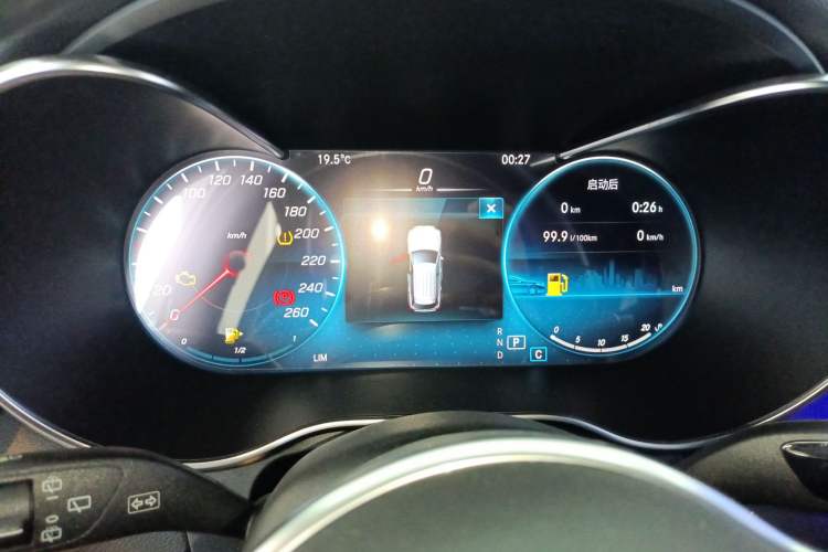 Used Mercedes-Benz GLC 2021 GLC 260 L 4MATIC Luxury Model Instrument Cluster