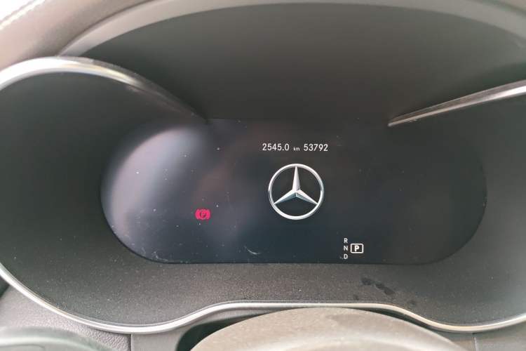 Used Mercedes-Benz GLC 2021 GLC 260 L 4MATIC Luxury Model Odometer Close Up