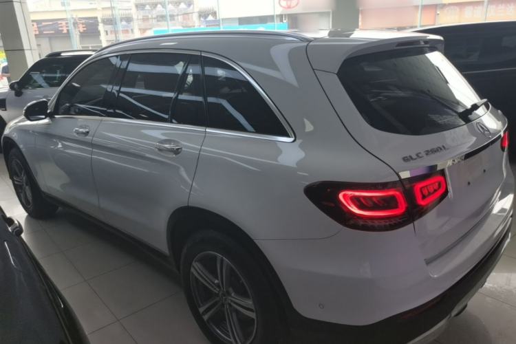 Used Mercedes-Benz GLC 2021 GLC 260 L 4MATIC Dynamic Edition Rear Left 45 Deg