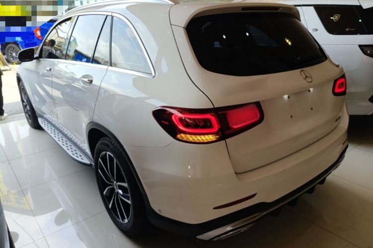 Used Mercedes-Benz GLC 2021 GLC 300 L 4MATIC Dynamic Model Rear Left 45 Deg