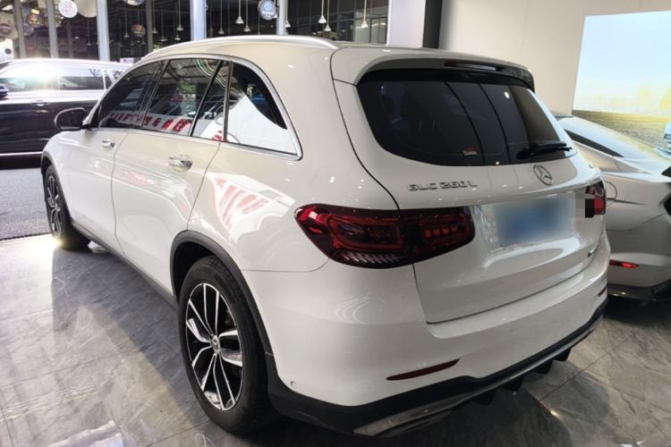 Used Mercedes-Benz GLC 2021 GLC 260 L 4MATIC Luxury Model Rear Left 45 Deg