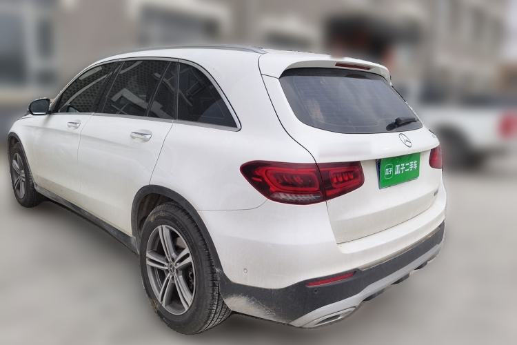 Used Mercedes-Benz GLC 2021 GLC 260 L 4MATIC Dynamic Edition Rear Left 45 Deg