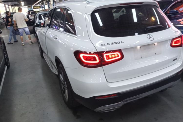 Used Mercedes-Benz GLC 2021 GLC 260 L 4MATIC Dynamic Edition Rear Left 45 Deg
