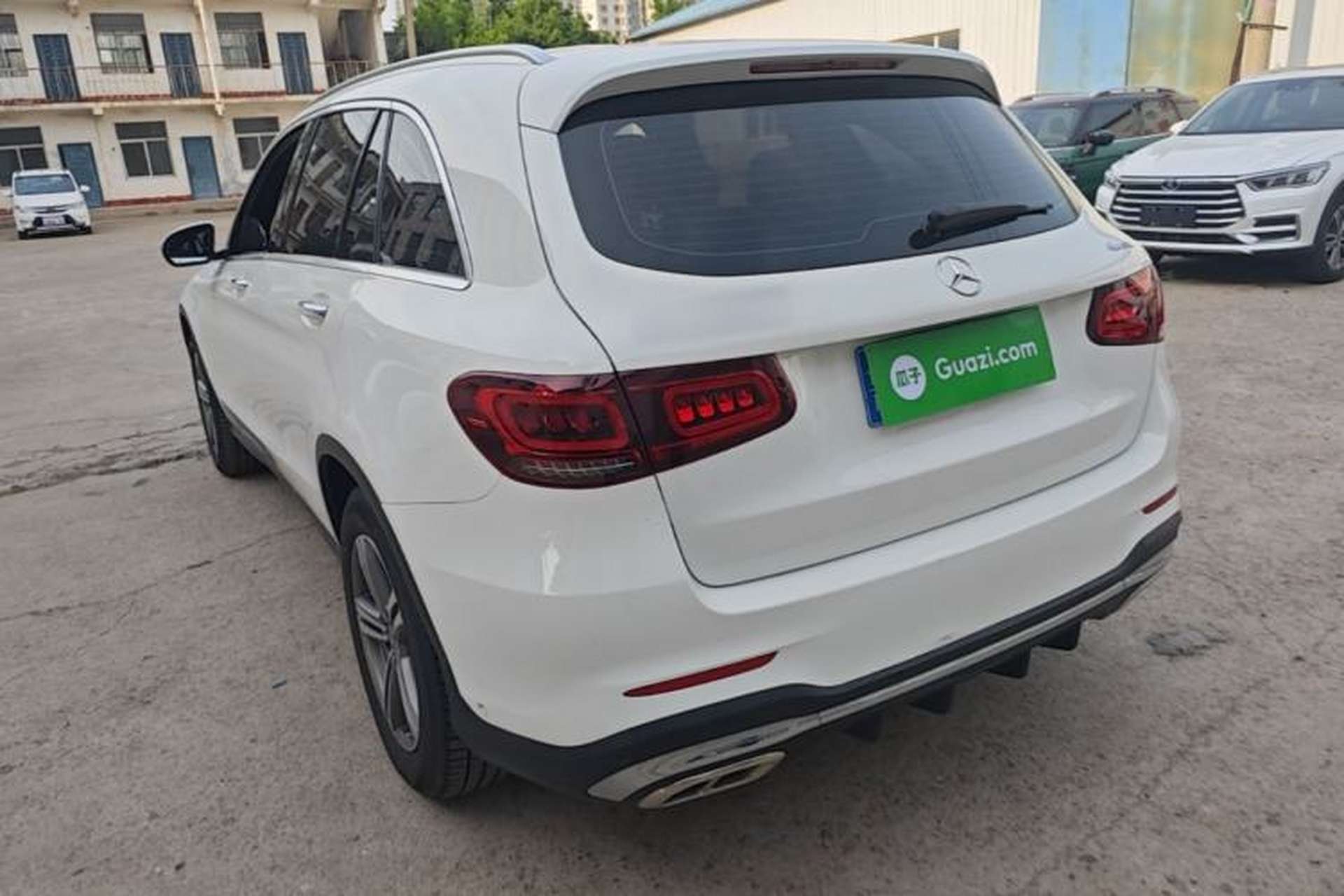 Used Mercedes-Benz GLC 2021 GLC 260 L 4MATIC Dynamic Edition Rear Left 45 Deg