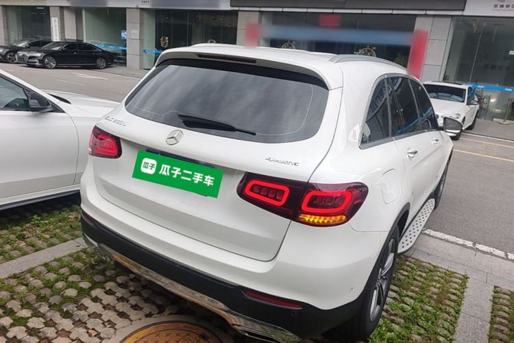 Used Mercedes-Benz GLC 2021 GLC 260 L 4MATIC Dynamic Edition Rear Right 45 Deg