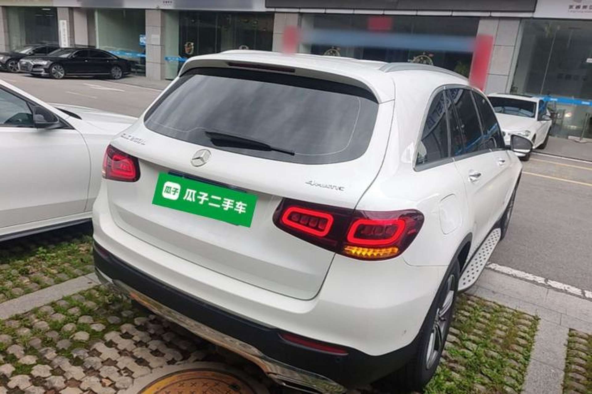 Used Mercedes-Benz GLC 2021 GLC 260 L 4MATIC Dynamic Edition Rear Right 45 Deg
