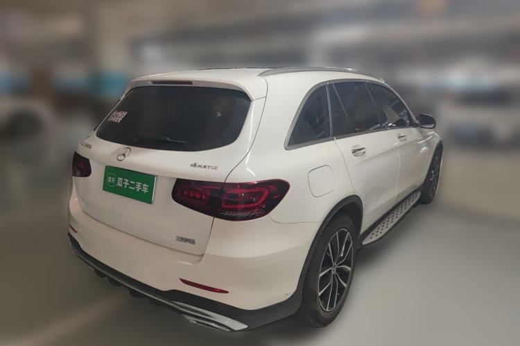 Used Mercedes-Benz GLC 2021 GLC 300 L 4MATIC Dynamic Model Rear Right 45 Deg