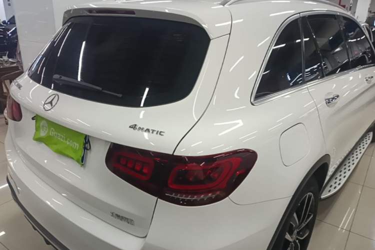 Used Mercedes-Benz GLC 2021 GLC 300 L 4MATIC Dynamic Model Rear Right 45 Deg