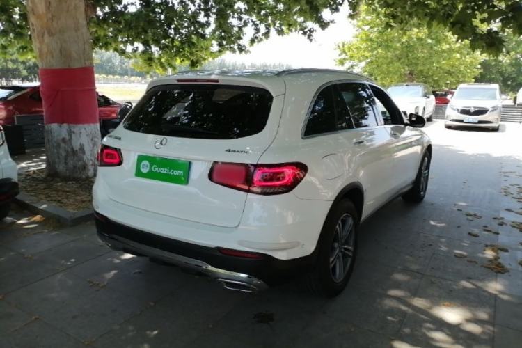 Used Mercedes-Benz GLC 2021 GLC 260 L 4MATIC Dynamic Edition Rear Right 45 Deg