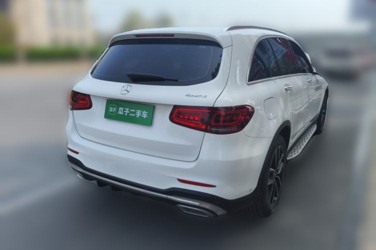 Used Mercedes-Benz GLC 2021 GLC 260 L 4MATIC Luxury Model Rear Right 45 Deg