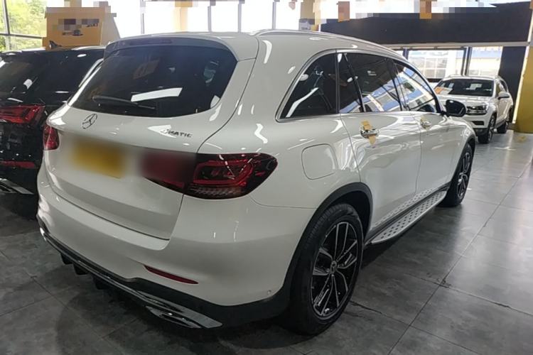 Used Mercedes-Benz GLC 2021 GLC 300 L 4MATIC Dynamic Model Rear Right 45 Deg