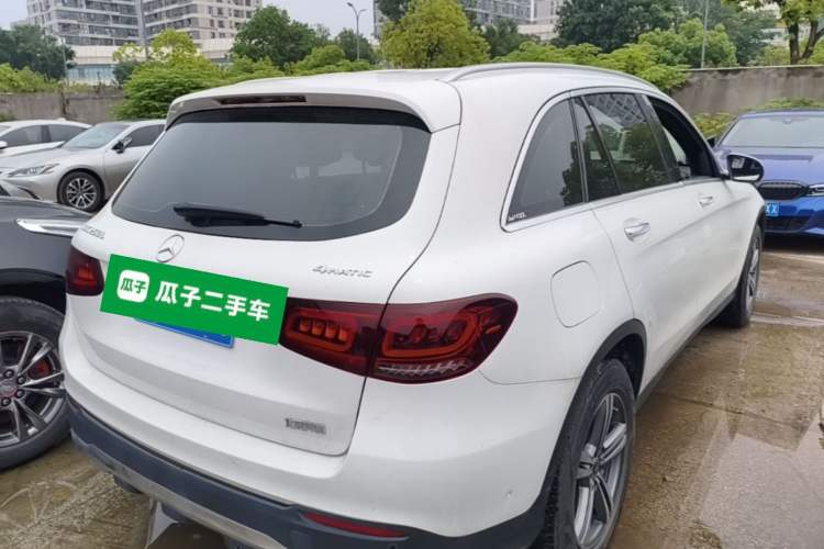 Used Mercedes-Benz GLC 2021 GLC 260 L 4MATIC Dynamic Edition Rear Right 45 Deg