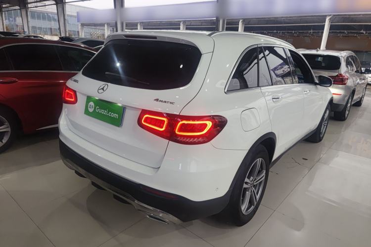 Used Mercedes-Benz GLC 2021 GLC 260 L 4MATIC Dynamic Edition Rear Right 45 Deg