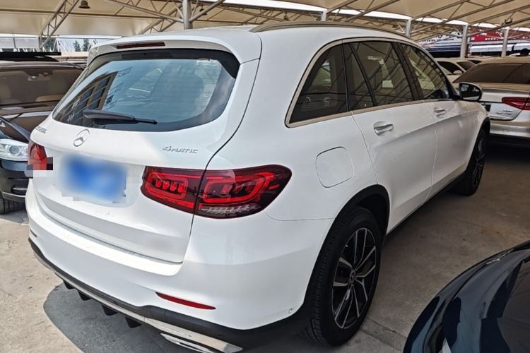 Used Mercedes-Benz GLC 2021 GLC 260 L 4MATIC Luxury Model Rear Right 45 Deg