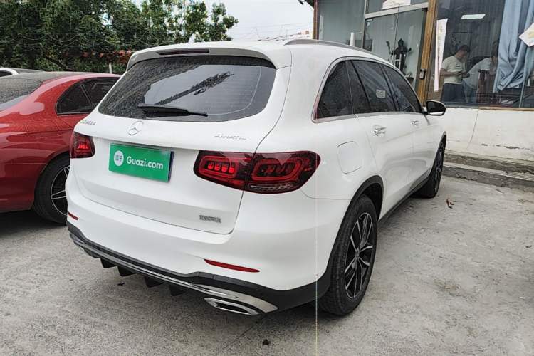 Used Mercedes-Benz GLC 2021 GLC 260 L 4MATIC Luxury Model Rear Right 45 Deg