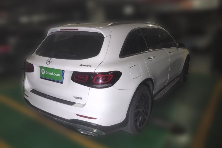 Used Mercedes-Benz GLC 2021 GLC 300 L 4MATIC Dynamic Model Rear Right 45 Deg