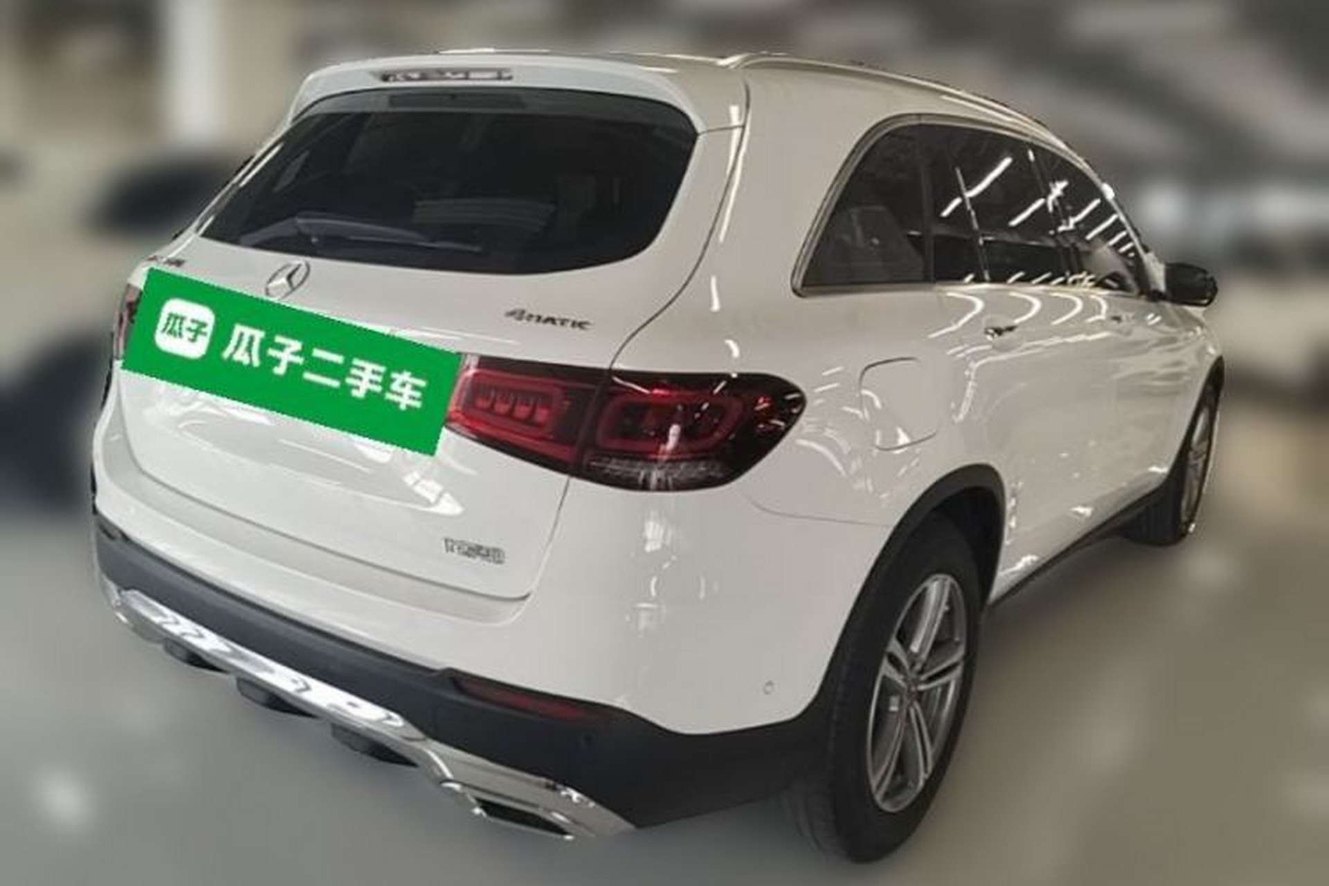 Used Mercedes-Benz GLC 2021 GLC 260 L 4MATIC Dynamic Edition Rear Right 45 Deg