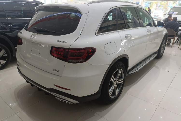 Used Mercedes-Benz GLC 2021 GLC 260 L 4MATIC Dynamic Edition Rear Right 45 Deg