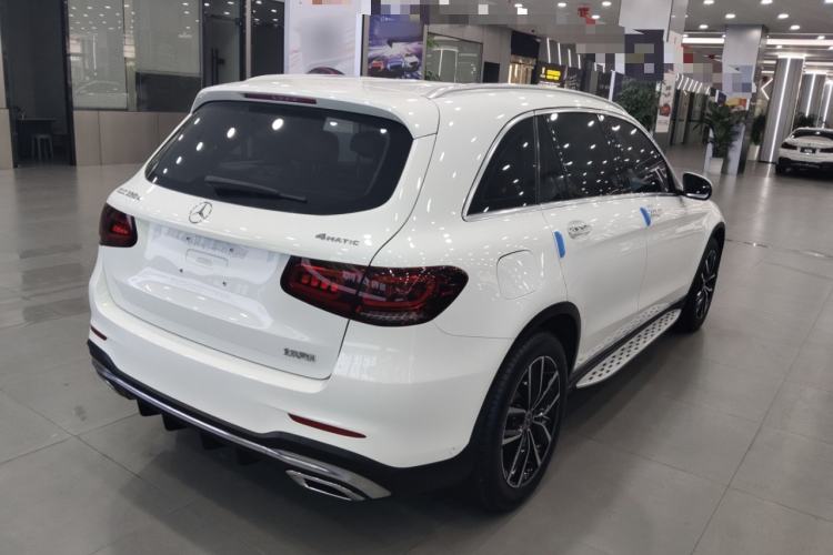 Used Mercedes-Benz GLC 2021 GLC 300 L 4MATIC Dynamic Model Rear Right 45 Deg