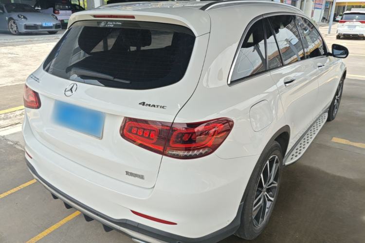 Used Mercedes-Benz GLC 2021 GLC 300 L 4MATIC Dynamic Model Rear Right 45 Deg
