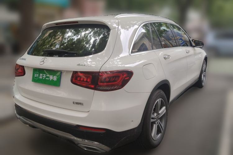 Used Mercedes-Benz GLC 2021 GLC 260 L 4MATIC Dynamic Edition Rear Right 45 Deg
