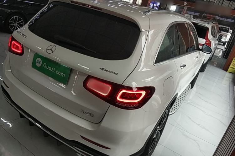 Used Mercedes-Benz GLC 2021 GLC 300 L 4MATIC Dynamic Model Rear Right 45 Deg