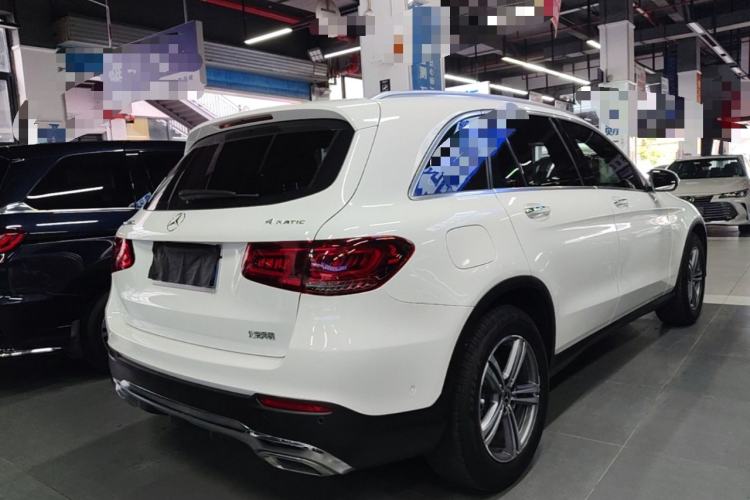 Used Mercedes-Benz GLC 2021 GLC 260 L 4MATIC Dynamic Edition Rear Right 45 Deg