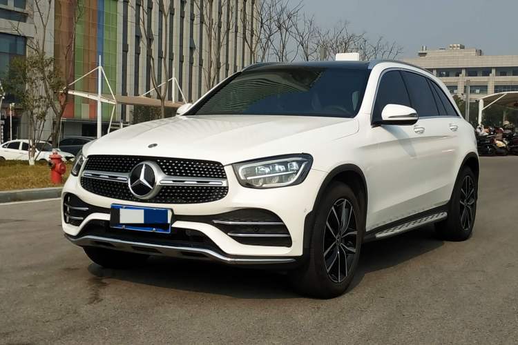 Used Mercedes-Benz GLC 2021 GLC 260 L 4MATIC Luxury Model Guazi used car, China used car export, Used car for sale, Used cars, Cheapest cars for sale
